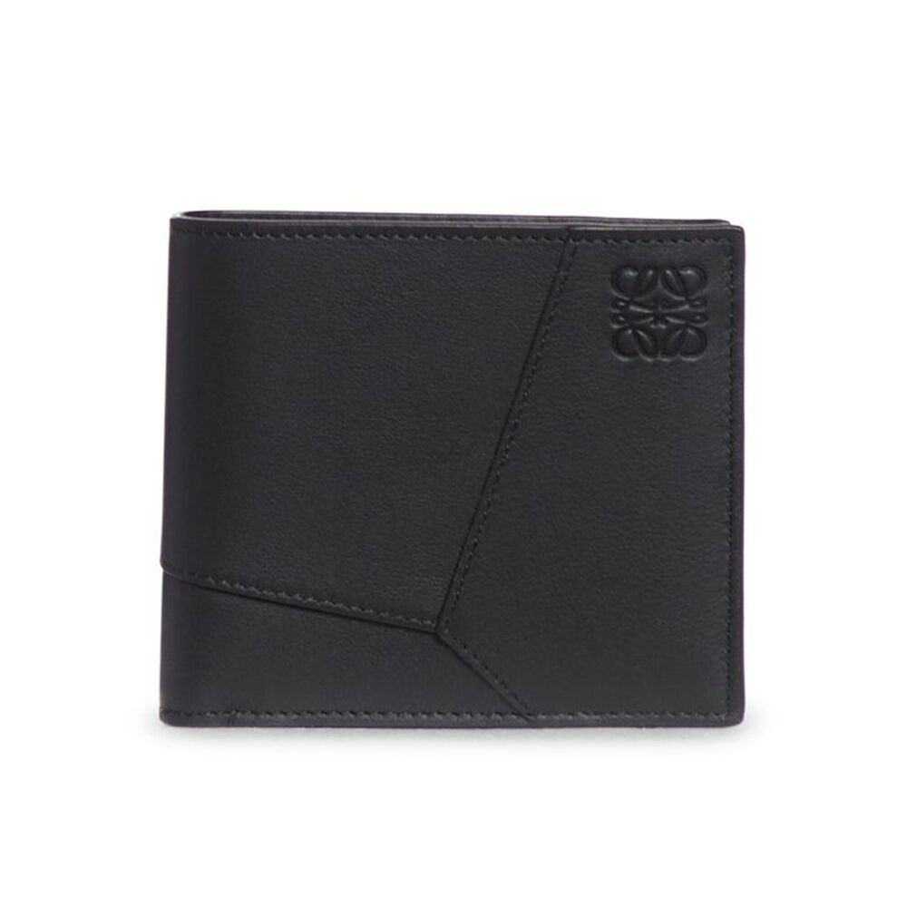 Loewe Men Classic Calfskin Bifold Puzzle Wallet
